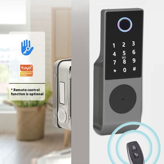 Smart Dörrlås med Fingeravtryck, App & Kod – Installation i hela Sverige