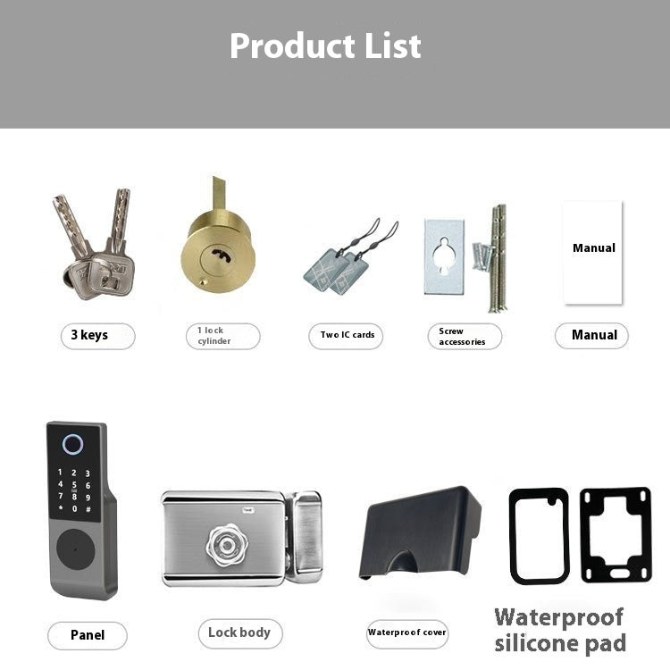 Smart Dörrlås med Fingeravtryck, App & Kod – Installation i hela Sverige